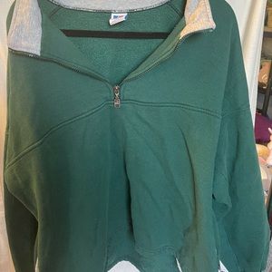 Vintage Russell athletic half zip pullover